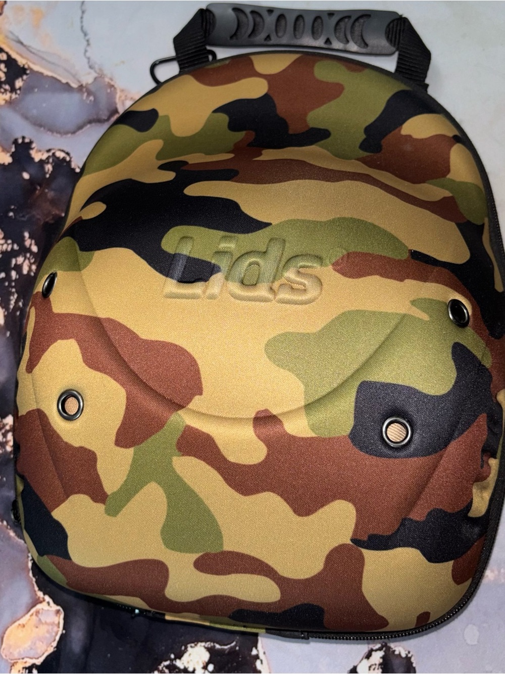 Lids Camo Helmet Carry Case in Green, Brown, Black, Tan